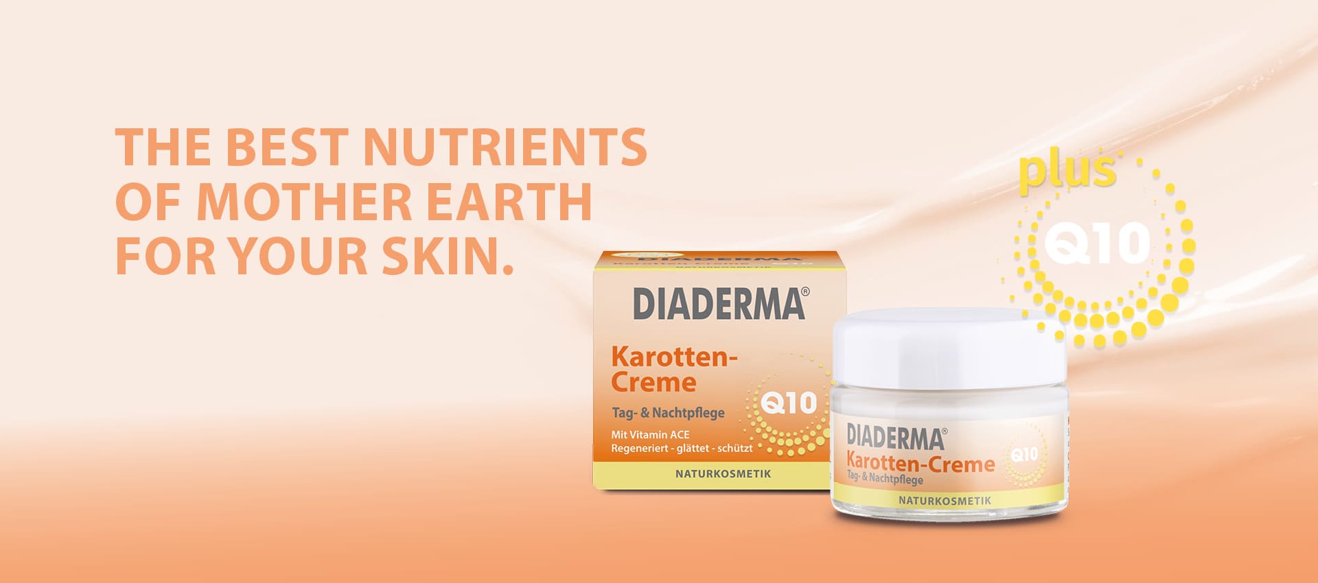 Make yourself crunchy - with carrot extract and Q10