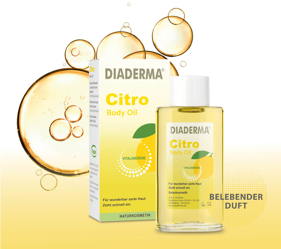 DIADERMA Citro Body Oil - belebender Duft