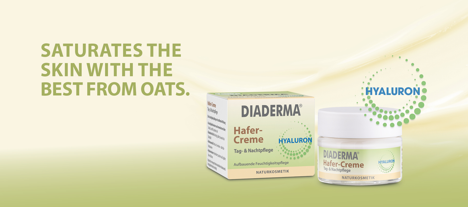 Saturates the skin with the best of oats